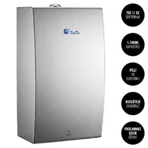 Xinda ZYQ110K-H Sensörlü Sıvı Sabun Dispenser W6TEPCLDXA4C Automatic Liquid Soap Dispenser #islakhacim @kircaco