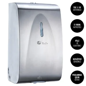 Xinda ZYQ210K Sensörlü Sıvı Sabun Dispenser W6TEPCLDXA5C Automatic Liquid Soap Dispenser #islakhacim @kircaco
