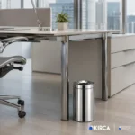 EIM TCFP4C Paslanmaz Çelik Yanmaz Çöp Kovası 30LT W6TEPTTCEO4P Fireproof Stainless Steel Trash Can #ıslakhacim #çöpkovası @kircaco