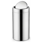 EIM TCRL1C Döner Kapaklı Paslanmaz Çelik Yanmaz Çöp Kovası 12LT W6TEPTTCER1C Rotate Lid Stainless Steel Trash Can #ıslakhacim #çöpkovası @kircaco