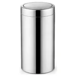 EIM TCRL4C Döner Kapaklı Paslanmaz Çelik Yanmaz Çöp Kovası 30LT W6TEPTTCER4C Rotate Lid Stainless Steel Trash Can #ıslakhacim #çöpkovası @kircaco