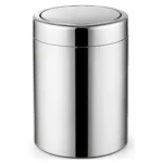 EIM TCRL9C Döner Kapaklı Paslanmaz Çelik Yanmaz Çöp Kovası 9LT W6TEPTTCER9C Rotate Lid Stainless Steel Trash Can #ıslakhacim #çöpkovası @kircaco