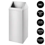 EIM TCST5C Sallanır Kapaklı Paslanmaz Çelik Çöp Kovası 54LT W6TEPTTCET5C Swing Top Stainless Steel Trash Can #ıslakhacim #çöpkovası @kircaco