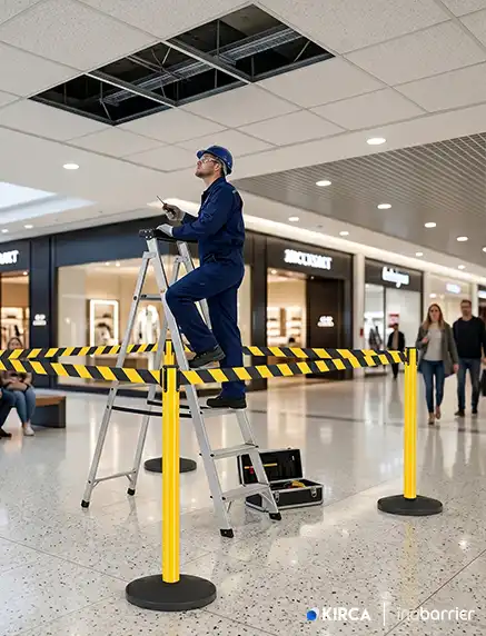 Inobarrier BBYA3M Sarı Şerit Bariyer 3M