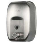 Xinda ZYQ180 Paslanmaz Çelik Butonlu Sıvı Sabun Dispenseri W6TEPCLDXM2C Stainless Steel Manuel Button Liquid Soap Dispenser #islakhacim @kircaco