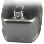 Xinda ZYQ180 Paslanmaz Çelik Butonlu Sıvı Sabun Dispenseri W6TEPCLDXM2C Stainless Steel Manuel Button Liquid Soap Dispenser #islakhacim @kircaco
