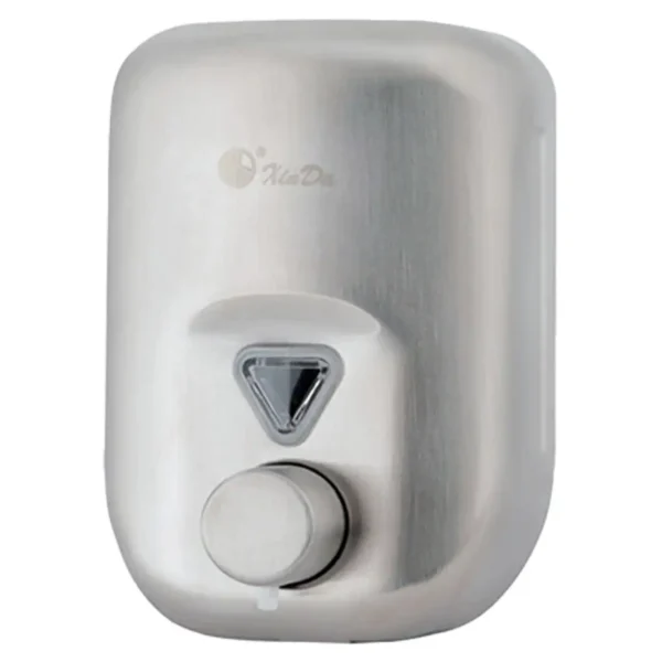 Xinda ZYQ82 Paslanmaz Çelik Butonlu Sıvı Sabun Dispenseri W6TEPCLDXM1C Stainless Steel Manuel Button Liquid Soap Dispenser #islakhacim @kircaco